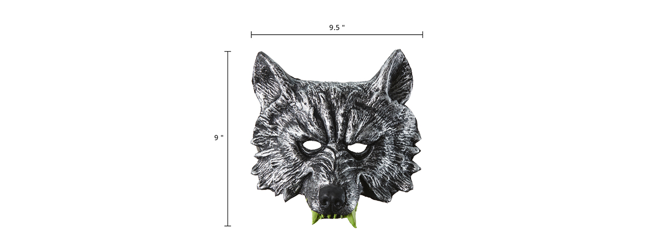 Halloween Wolf Head Mask - Click Image to Close